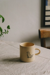 KUBEK Z UCHEM GOLDEN RETRIEVER ŚNIEŻYCZKA 