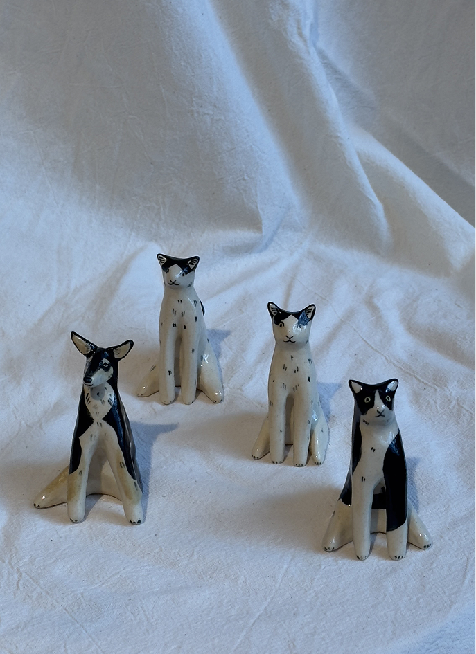 Figurki ceramiczne z podobizną zwierzaka